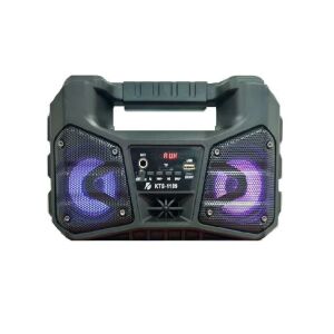 KTS- 1189 Işıklı  Portatif Bluetooth Wifi Fm Bağlantılı Speaker Süper Bass Ses Bombası  Uzaktan kumandalı Karaoke Hoparlör