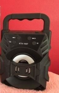 KTS- 1057 Süper Ses Bombası Wifi ,Fm, Hafıza kart destekli  Işıklı  Mikrofon bağlantılı Karaoke Mini Hoparlör