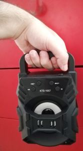 KTS- 1057 Süper Ses Bombası Wifi ,Fm, Hafıza kart destekli  Işıklı  Mikrofon bağlantılı Karaoke Mini Hoparlör