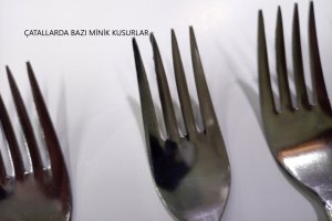 36 Parça Paslanmaz Çelik Çatal Kaşık Takımı Ucuz Piyasa Halk Tipi