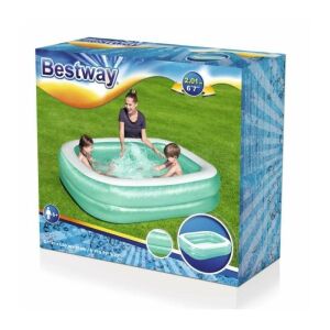 Bestway Büyük Dikdörtgen Aile Havuzu 201x150x51cm