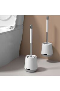 Silikon Wc Banyo Klozet Temizleme Fırçası, Tuvalet Fırçalık