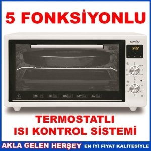 SİMFER 4258 5 FONKSİYONLU DİJİTAL TURBO FIRIN