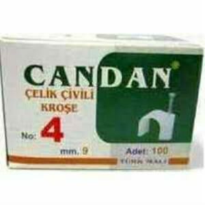 NO-4 100 ADET 9MM.ÇİVİLİ KROŞE