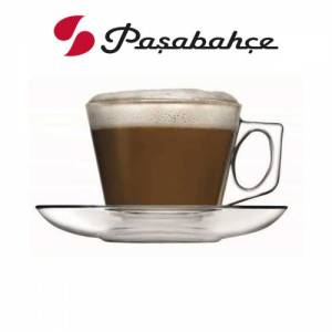 Paşabahçe 97302 Vela 6'lı Kulplu Kahve-Çay Fincan Seti 