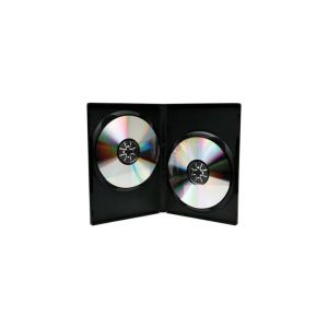 Siyah Çiftli 3 Adet Dvd Kutusu 14mm