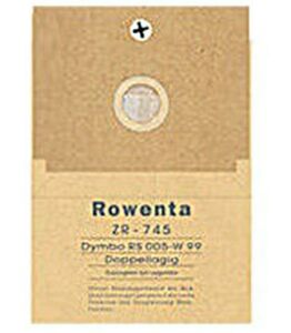 Rowenta 012 model 10 adet süpürge toz torbası