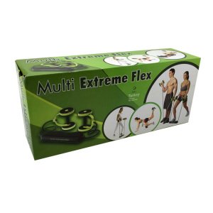 Multi Extreme Flex Kopmayan Lastikli Egzersiz Spor Aleti Direnç Lastiği Portatif Spor Aleti