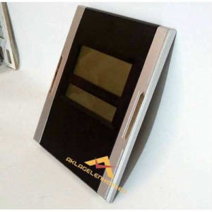 Büyük boy Dikdörtgen Dijital Duvar Saati Termometre,Alarmlı LCD ekran Dijital Takvim 27x23cm