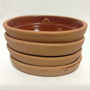 4 Adet Kahvaltı Seti 12x18cm Güveç Fırın Kabı Yüksek Isı Ve Ateşe Dayanıklı Toprak Güveç Kabı