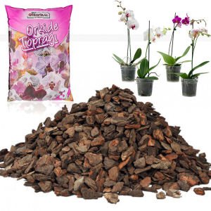 3 Litre Organik Doğal Karışım Orkide Toprağı 1. Sınıf Dezenfekte Orkide Harcı Torf-1