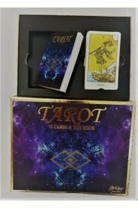 Tarot Fal Kartları 78 Kart Ve Kullanım Kitapçıklı Tarot Oyun Kartları