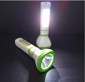 Pratik Kullanımı Kolay Ergonomik 17x5.5 cm El Feneri Led Tourch Pilli