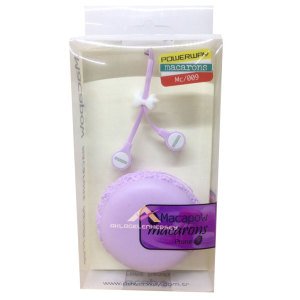 Powerway Macapow Macarons Mc 009 Kulaklık Şık Dizayn 120cm Kablo Uzunluğunda Kulak İçi Kulaklık