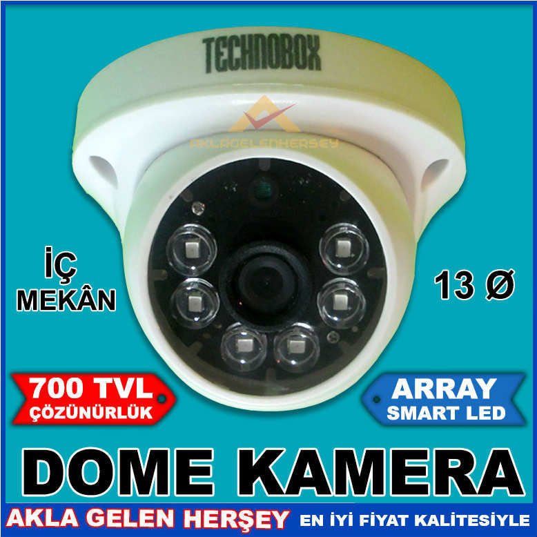 700 TVL TX 699 GECE GÖRÜŞLÜ İÇ GÜVENLİK KAMERASI