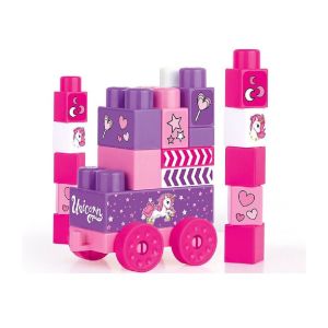 2553 Unicorn Kutulu Mega Blok 25 Parça