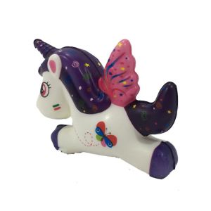 Yumuşak Sık Bırak Sukuşi Unicorn Oyuncak 9cm Squishy Sevimli At Oyuncak
