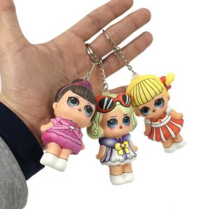 Anahtarlıklı Yumuşak Sık Bırak Mini Sukuşi Lol Bebek 8cm Squishy Anahtarlık Oyuncak