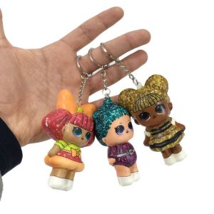 Anahtarlıklı Yumuşak Sık Bırak Mini Sukuşi Lol Bebek 8cm Squishy Anahtarlık Oyuncak