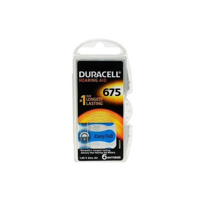 Duracell Activair 675 Kulaklık Pili 6'lı