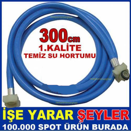 300cm Çamaşır-Bulaşık Makinesi Temizsu HortumuU