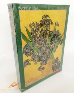GORDION 1000 PARÇA IRIES IN A VASE 1890 PUZZLE