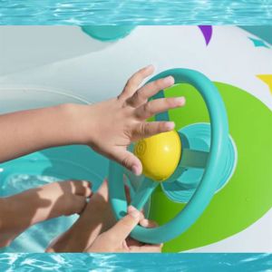 34149 Bestway 1,07m x 1,12m Space Splash Gölgelikli Bebek Teknesi Botu