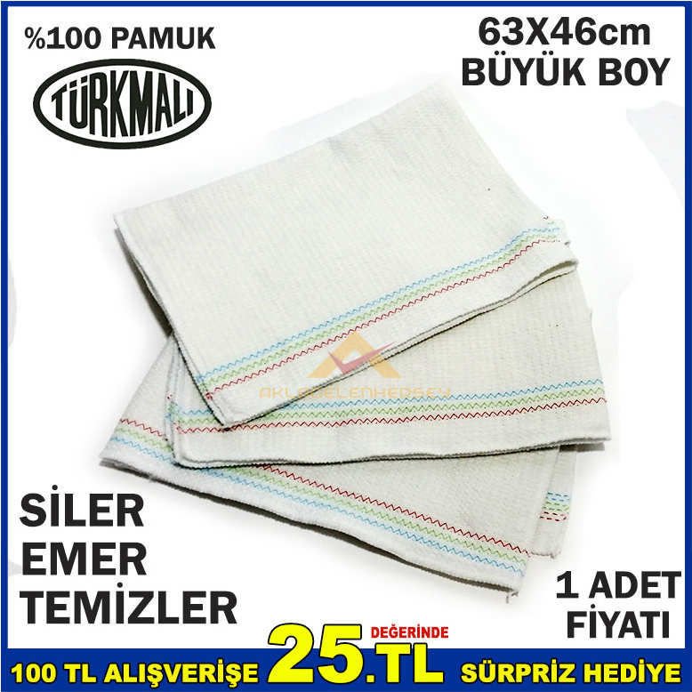 Hav bırakmaz Süper emici yer silme bezi EN KALIN DOKULU %100 PAMUK 63x46cm BÜYÜK YER SİLME BEZİ -4