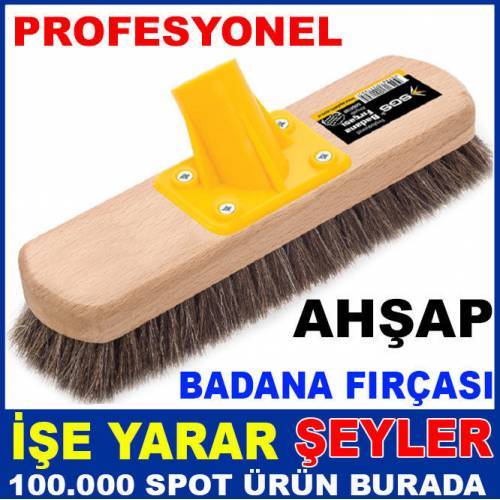 Profesyonel Kıl Bırakmaz Ahşap Badana Fırçası