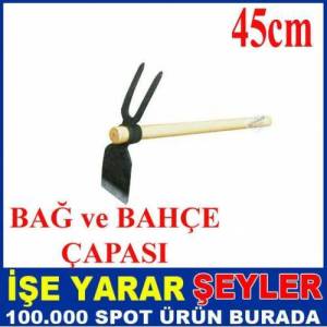 Ahşap Saplı 45cm Çelik Bağ Ve Bahçe Çapası