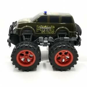 Büyük Dev Tekerli Oyuncak 4x4 Jumbo Özel Harekat Jipi 36x42 cm Oyuncak Araba Off Road