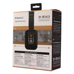 SY-BT1613 Kulaklık Bluetooth Kablosuz Mikrofonlu Yüksek Peformans
