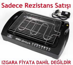 Sinbo Elektrikli Izgara Barbekü Rezistansı 38x20cm 2000W Ø8.5mm Paslanmaz Ci-Ni Türk Malı Resistanz