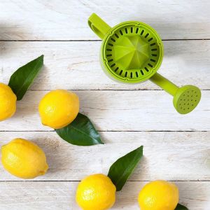 Bahçıvan Limonluk Süzekli Sulama Mini Süzekli Bidon Stil Limon Sıkacağı ile Her Sıkacak Hem Sunum