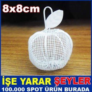 ELMA MODEL METAL TEL ÖRGÜLÜ NİKAH ŞEKERLİĞİ