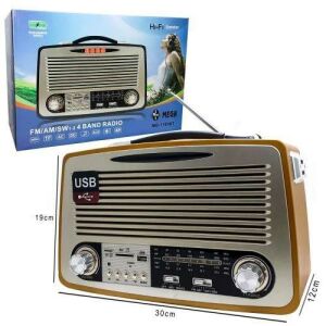 Kemai MD-1700BT BT/USB/SD/FM Nostaljik Görünümlü Radyo