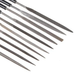 140mm 10 adet/grup İğne Dosyaları Metal Cam Taş Takı İçin Set Dosyaları Ahşap Oyma El Sanatları