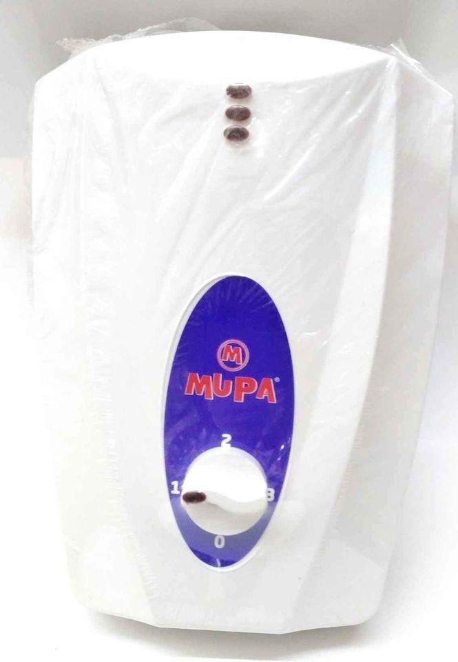MUPA Termal Elektrikli Şofben 220 Volt Normal Şehir Elektriği İle Çalışır Sıcak Suyu Devamlı Verir.