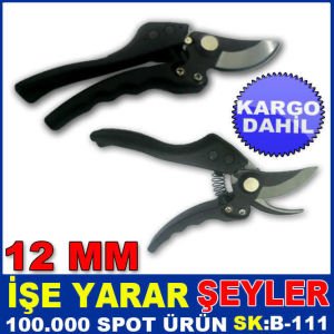 ÇOK AMAÇLI EMLİYETLİ ÇELİK UÇLU BUDAMA MAKASI