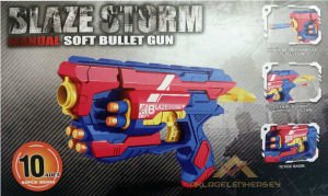 NERF STYLE 10 DART BÜYÜK BOY 8 BÖLMELİ TABANCA -2