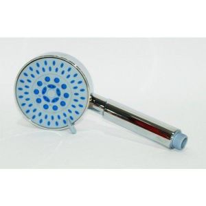 Pratik Ergonomik 25 Cm 5 Fonksiyonlu Krom Kaplamalı Duş Başlığı 10 cm Çap