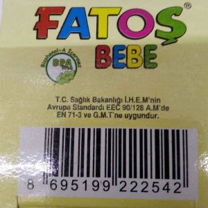 FATOS BEBE Polipropilen Biberon, Hijyenik Biberon, Bpa İçermez, 150ml Vidalı Kapak, Silikon Emzik