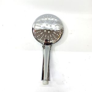 Büyük Boy Krom Kaplama 3 Fonksiyonlu Duş Başlığı 12 cm Çap