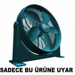 MCS Büyük Boy Turbo Vantilatör Pervanesi,Bu Ürün 5 Kanatlı 46cm Fan Pervanesidr Orijinal Yedek Parça