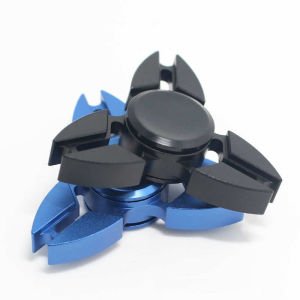 Yılın 1 numara Starı Metal Stres Çarkı 3 kanatlı Orjinal Metal Fidget Hand Spinner Yüksek Dönüş gücü