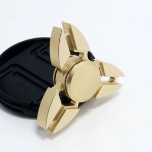 Yılın 1 numara Starı Metal Stres Çarkı 3 kanatlı Orjinal Metal Fidget Hand Spinner Yüksek Dönüş gücü