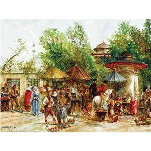 GORDİON 1000 PARÇA BÜYÜK BOY PUZZLE ÇARŞI YERİ