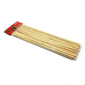 Şiş Kebap İçin Ø 3mm Yuvarlak Bambu Çöp Şiş 47 Adet Ahşap Çöpşiş