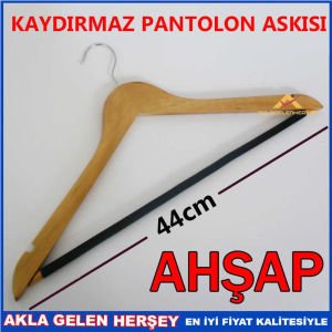 1.SINIF KAYDIRMAZ PVC BORU TAKVİYELİ AHŞAP ASKI