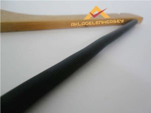 1.SINIF KAYDIRMAZ PVC BORU TAKVİYELİ AHŞAP ASKI